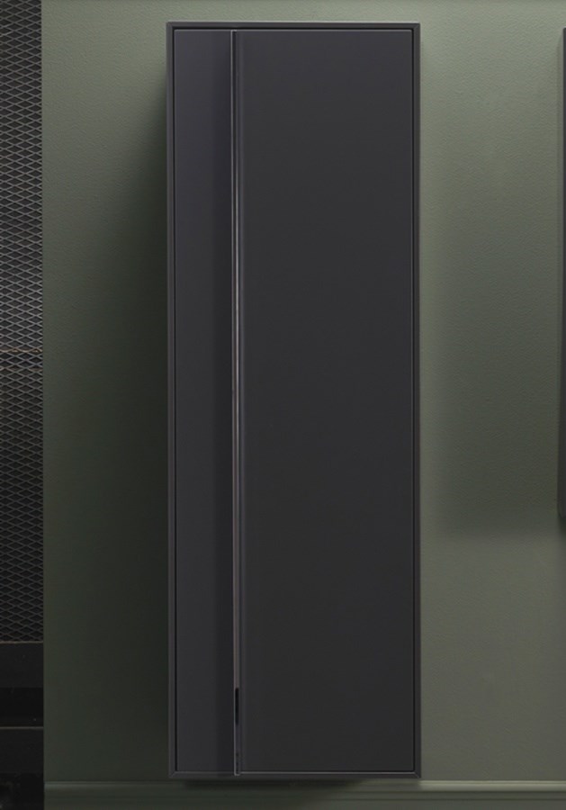 Högskåp Edge Mjukstängande 40cm, Matt, Mörkgrå