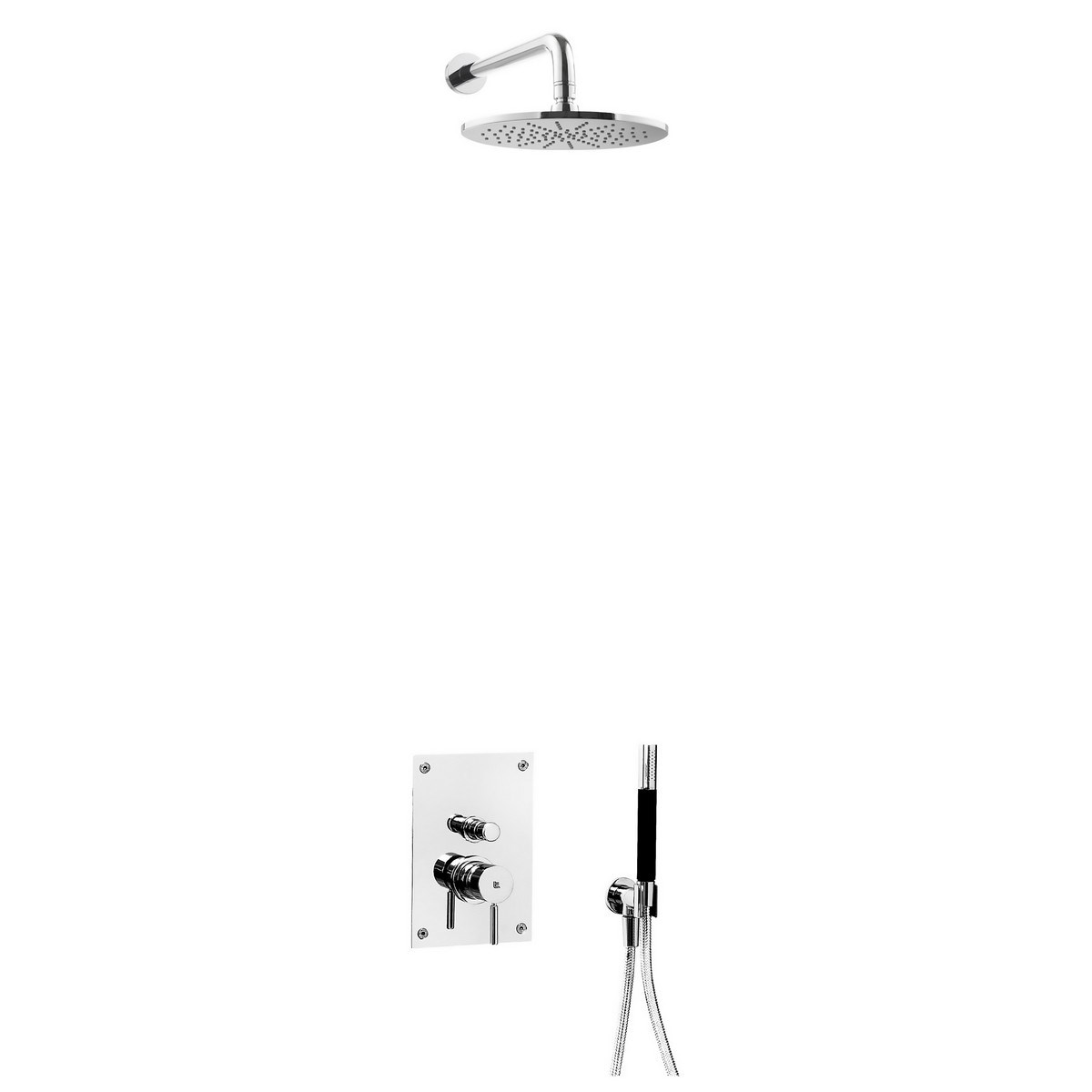 Takdusch För Inbyggnad Box7200 Ed2 Krom