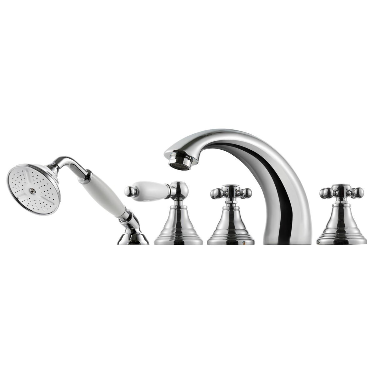 Sargmonterad Badkarsblandare Fblv040 Krom