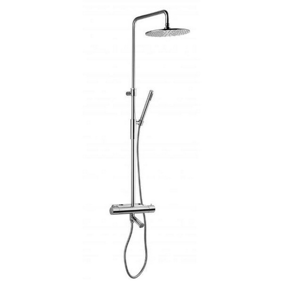 Takdusch Med Badkarsblandare Tvm2200 160mm, Krom