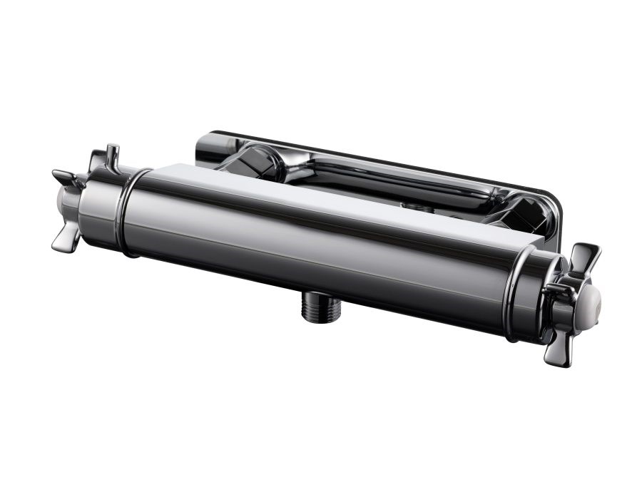 Duschblandare Xcol168 160mm, Krom