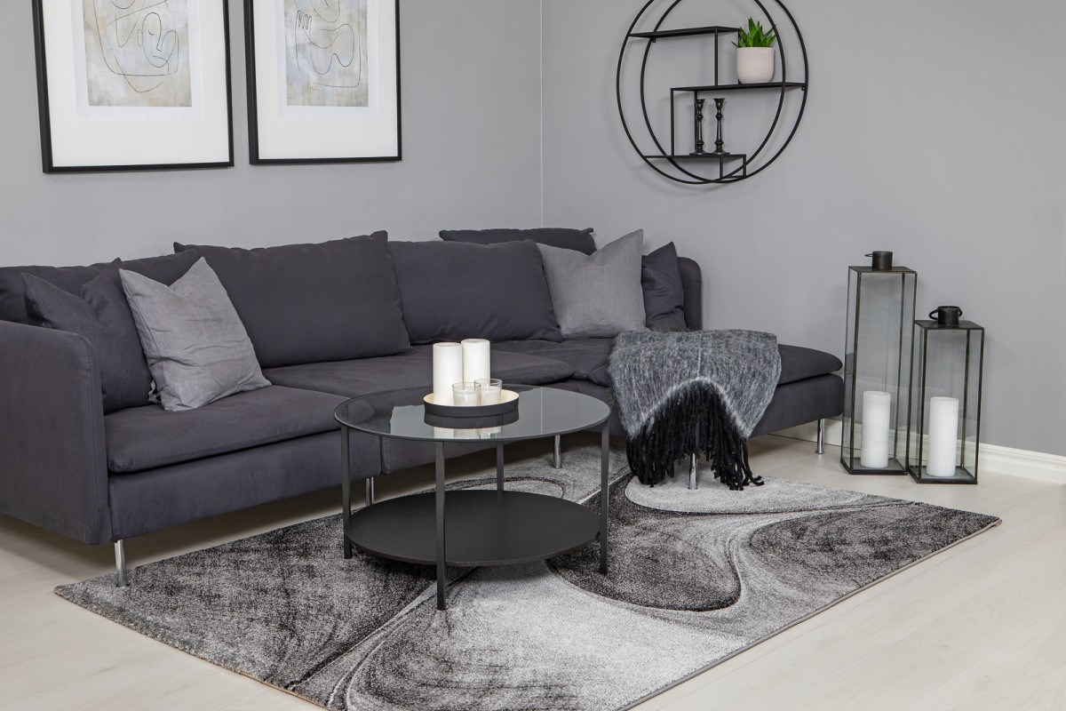 Wiltonmatta Brilliance Volante Grå, 160x230cm