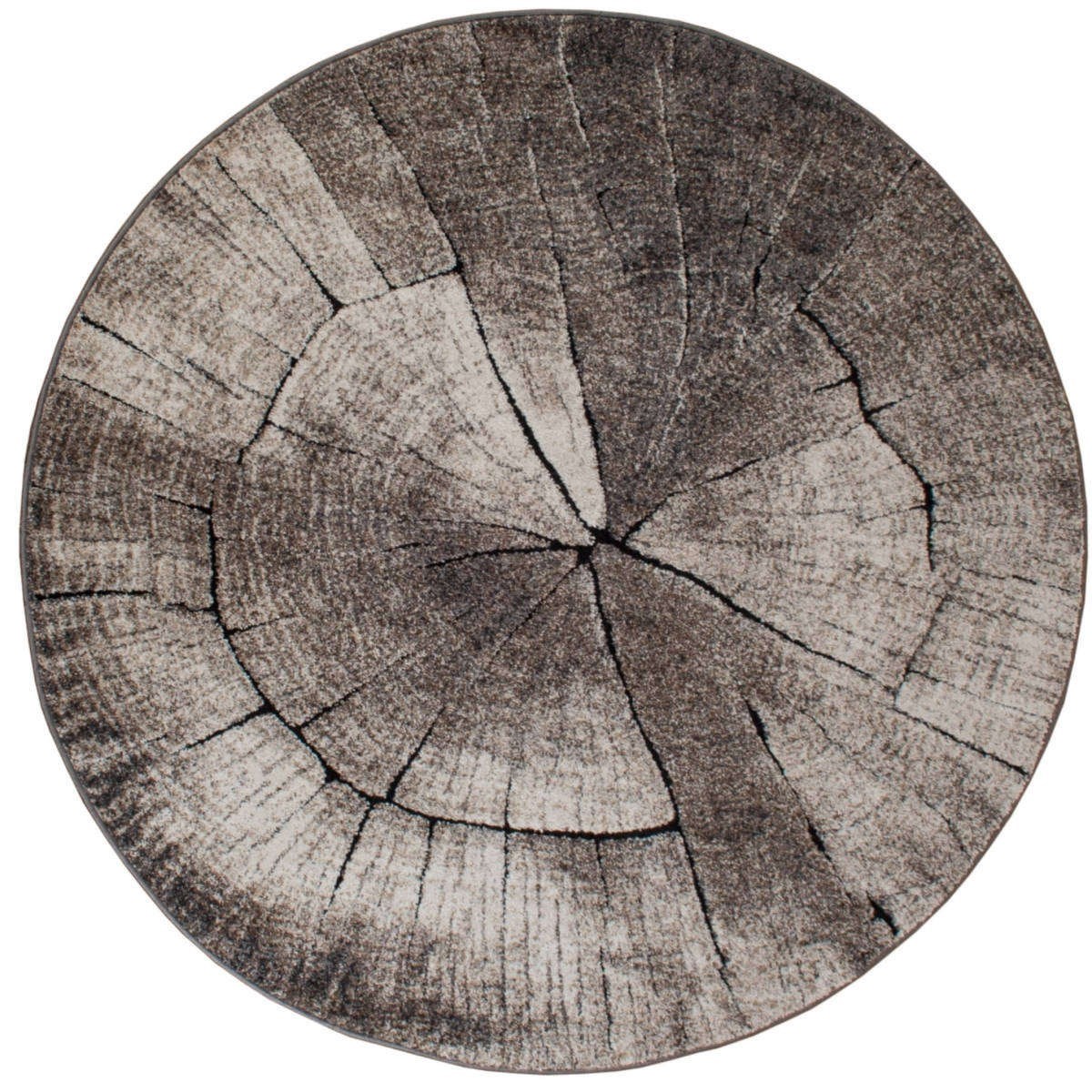 Wiltonmatta Ibiza Tree Rund Grå, 160cm