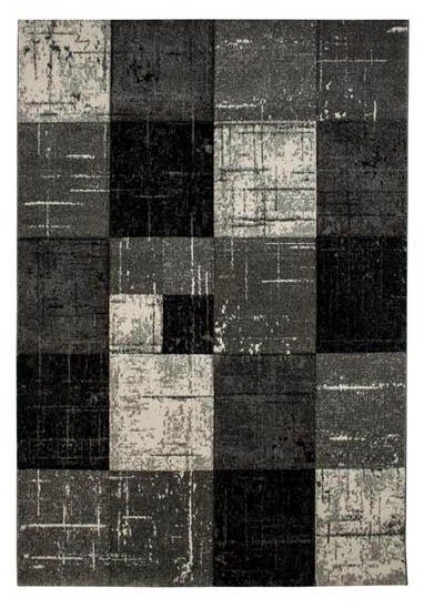 Wiltonmatta London Square Svart, 133x190cm