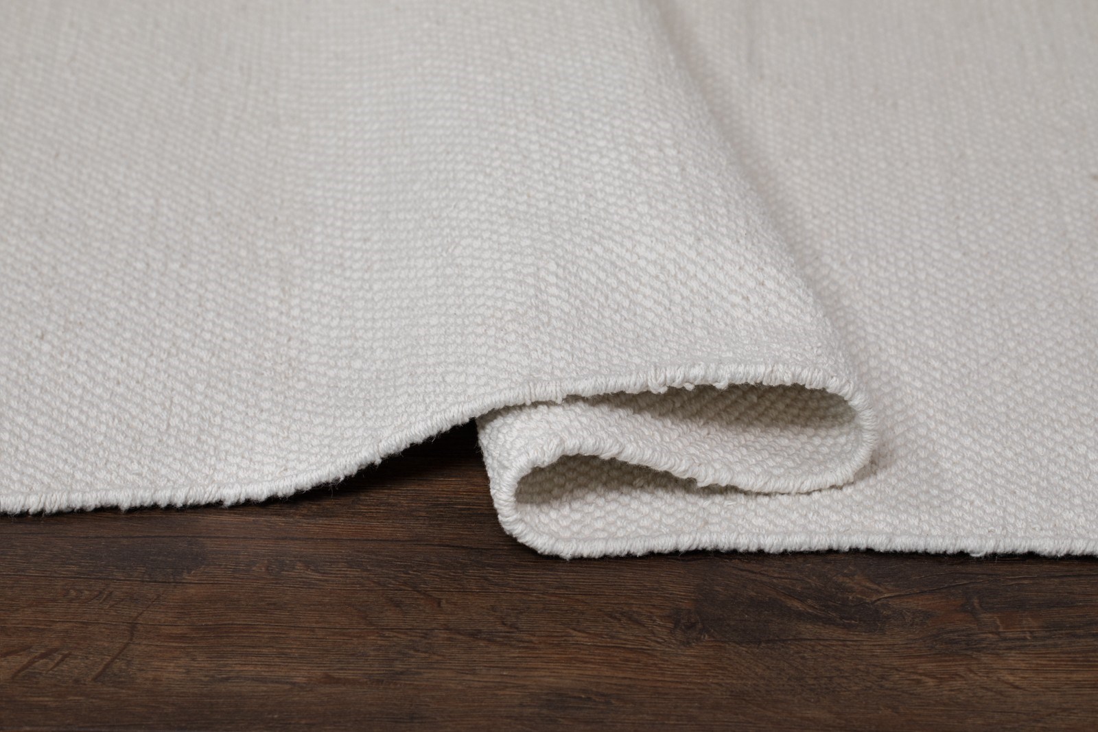 Bomullsmatta Hemse Vit, 160x230cm