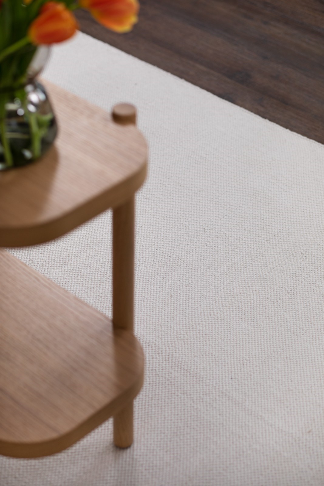 Bomullsmatta Hemse Vit, 160x230cm