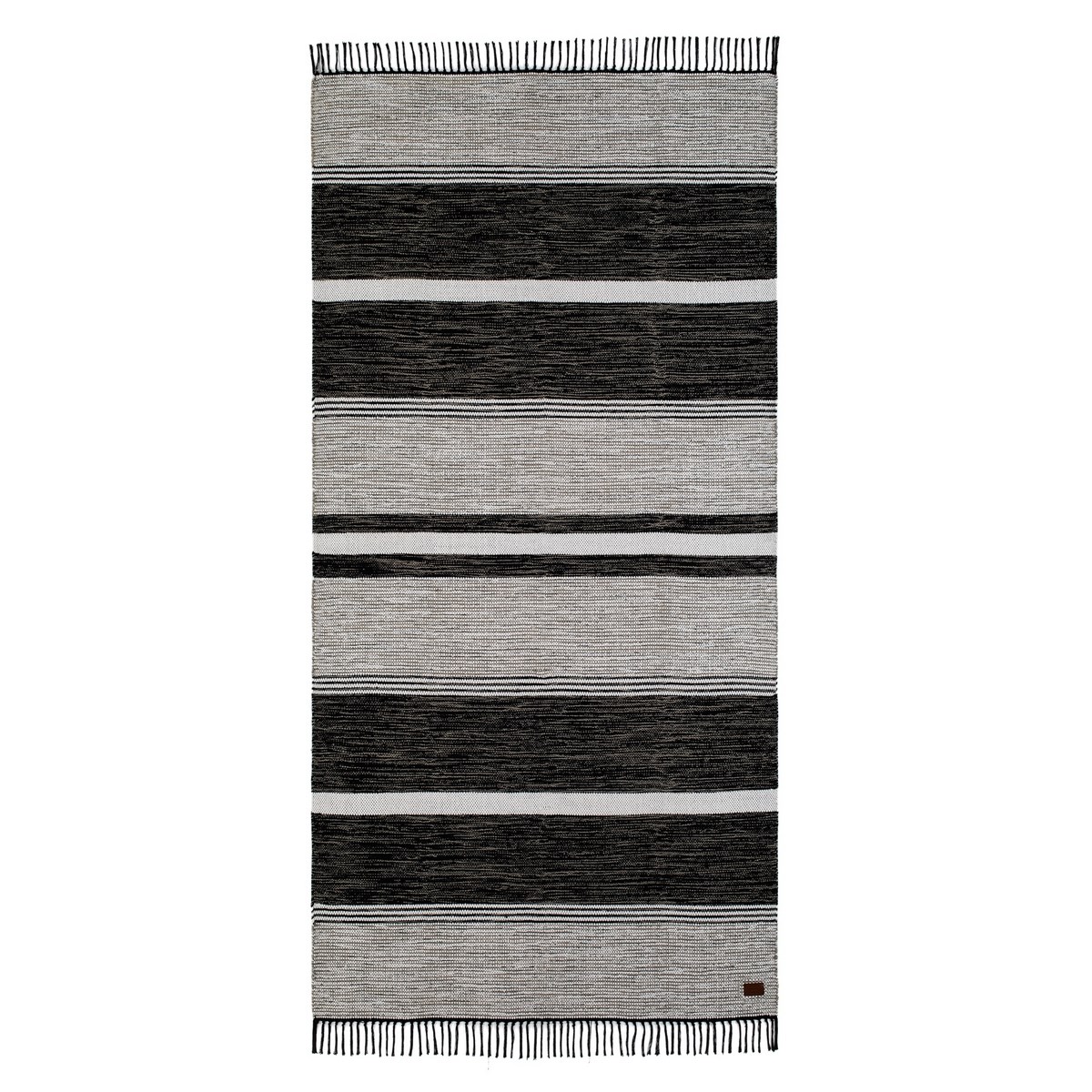 Trasmatta Vindö Svart, 75x220cm