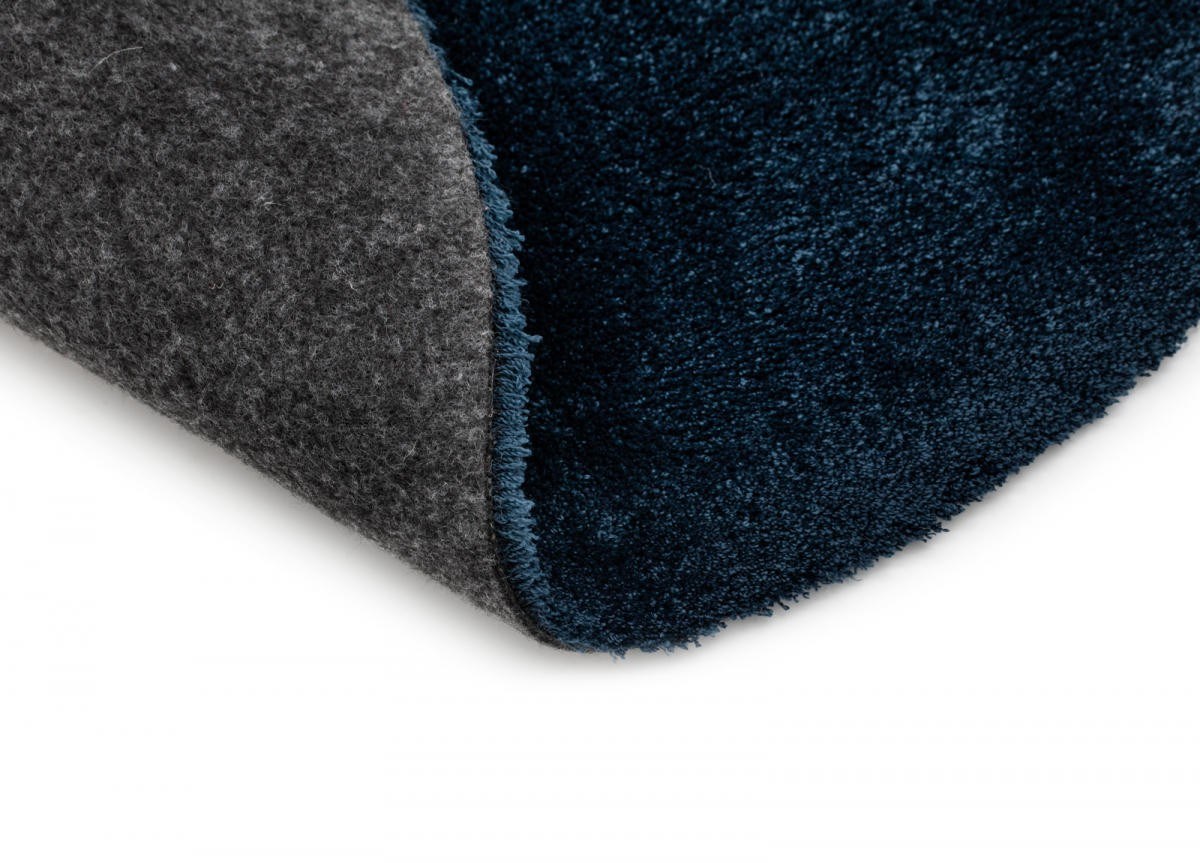 Ryamatta Feel Rund Blå, 160cm