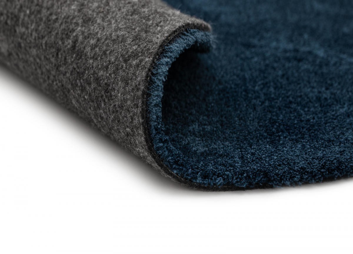 Ryamatta Feel Rund Blå, 160cm