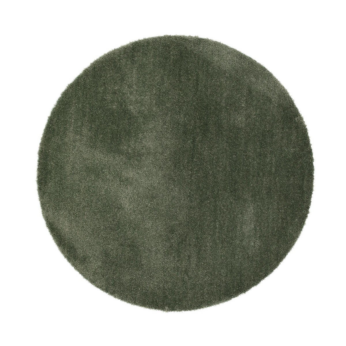 Ryamatta Feel Rund Grön, 120cm