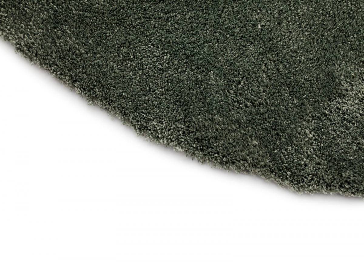 Ryamatta Feel Rund Grön, 120cm
