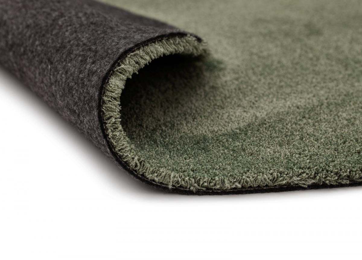 Ryamatta Feel Rund Grön, 120cm