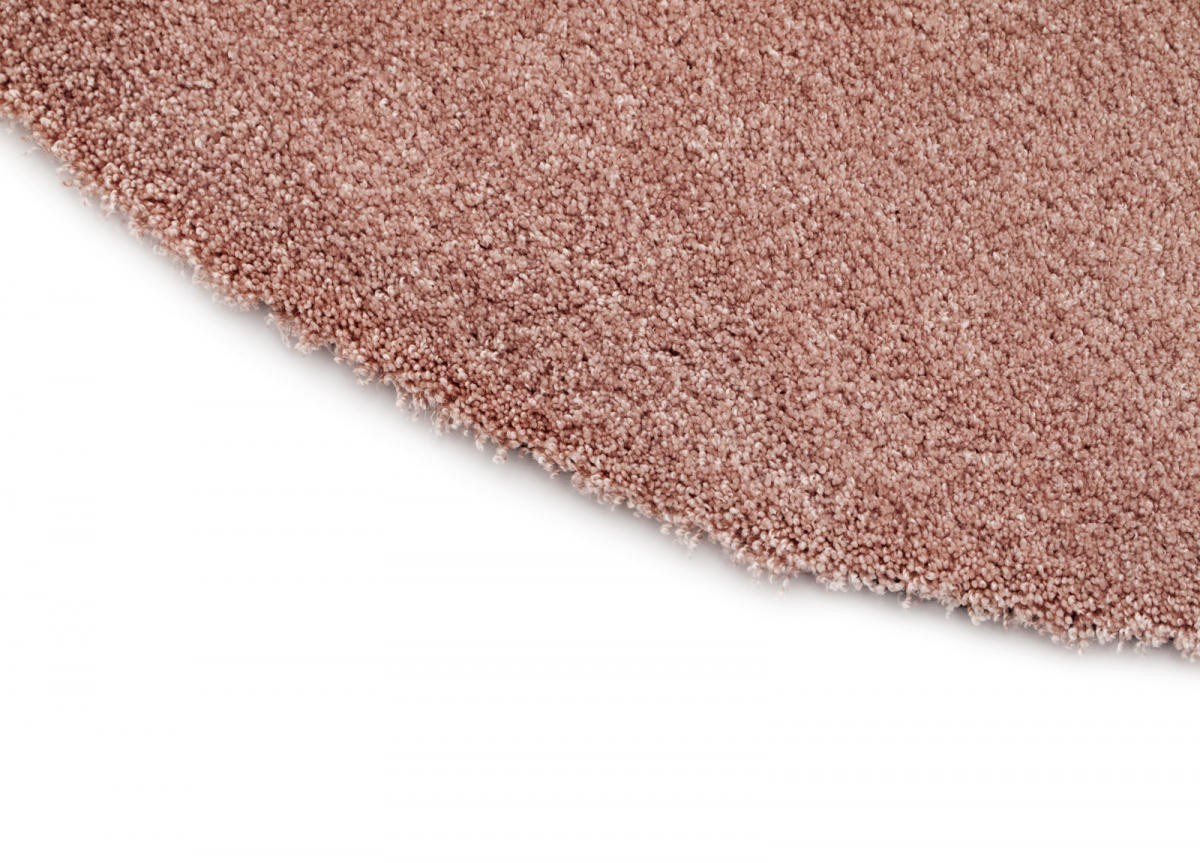 Ryamatta Feel Rund Rosa, 80cm