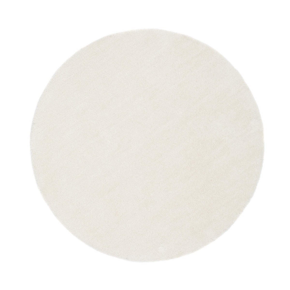 Ryamatta Feel Rund Vit, 80cm