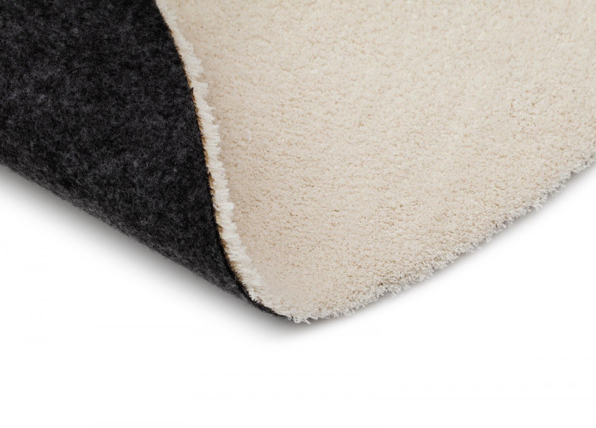 Ryamatta Feel Rund Vit, 80cm