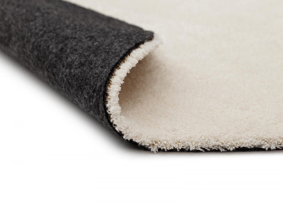 Ryamatta Feel Rund Vit, 80cm