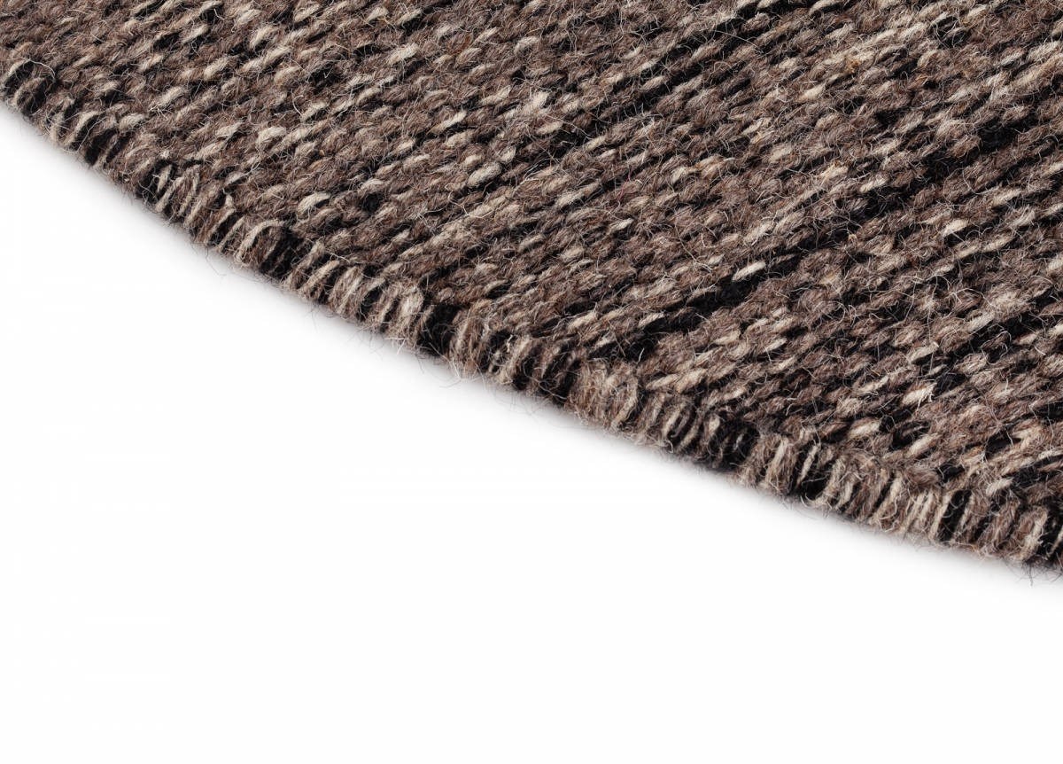 Ullmatta Birka Rund Antracit, 120cm