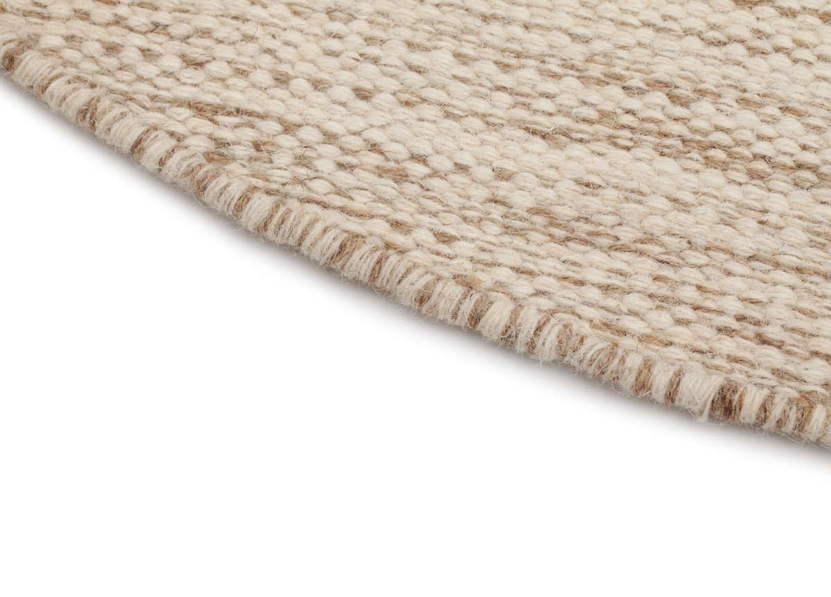 Ullmatta Birka Rund Natur, 120cm