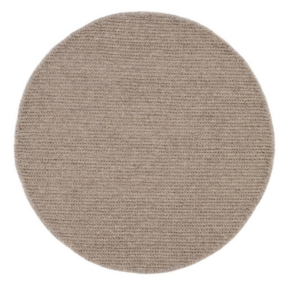 Ullmatta Dalarö Rund Linne, 160cm