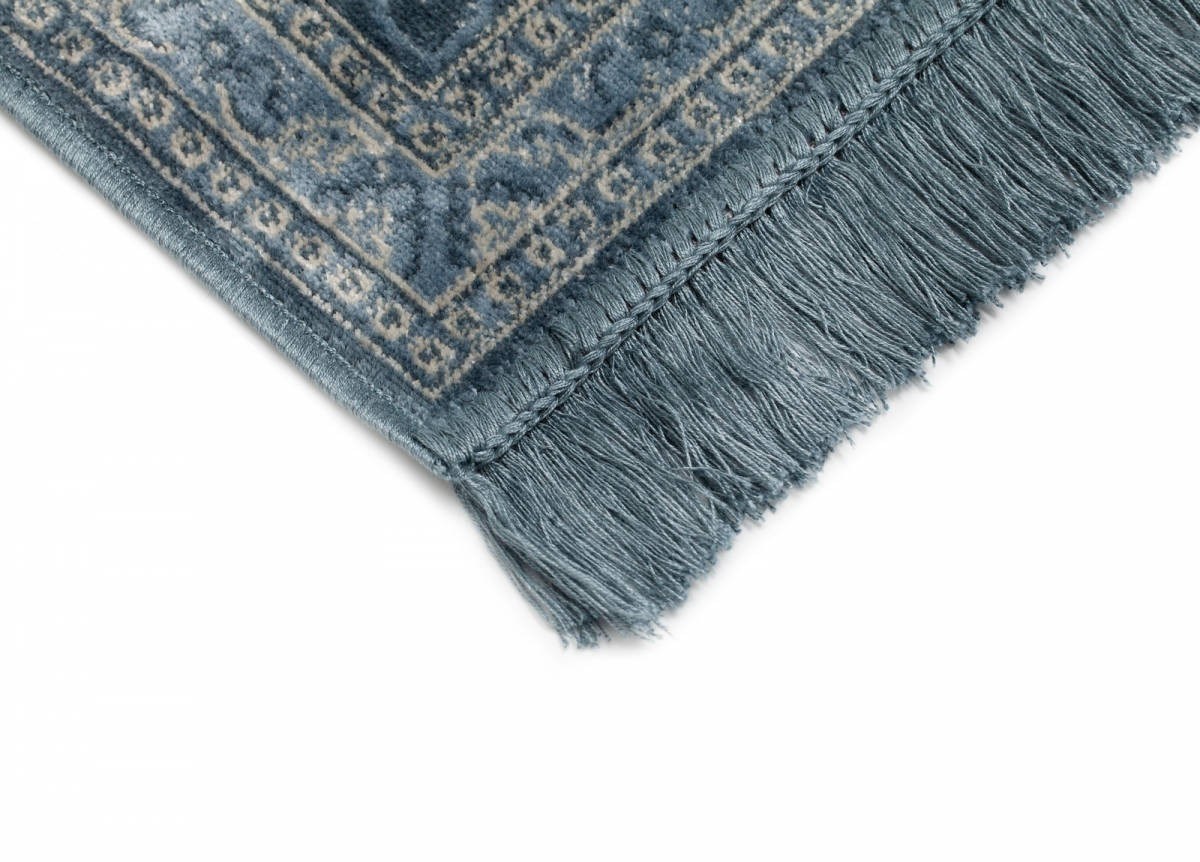 Viskosmatta Casablanca Kashan Blå, 130x190cm