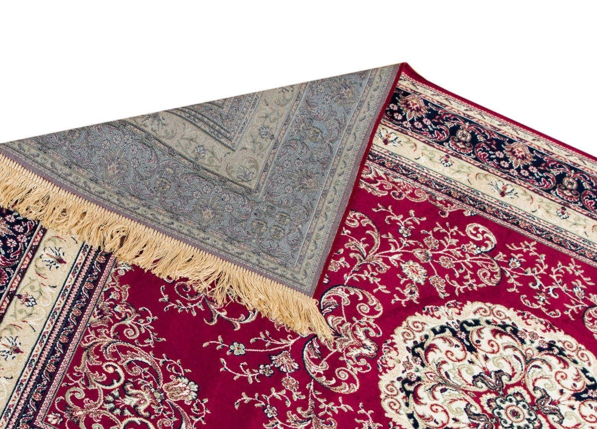 Viskosmatta Casablanca Medallion Röd, 130x190cm