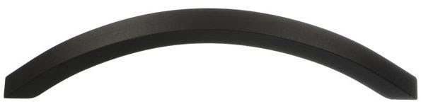 Handtag Bb628 Borstad, Svart, 96mm