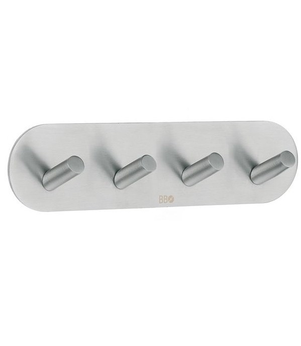 Självhäftande Kroklist B1094 Rundad Rostfritt