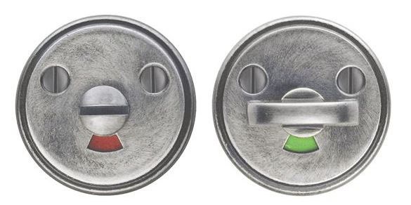 Toalettlås Spar Förtennad