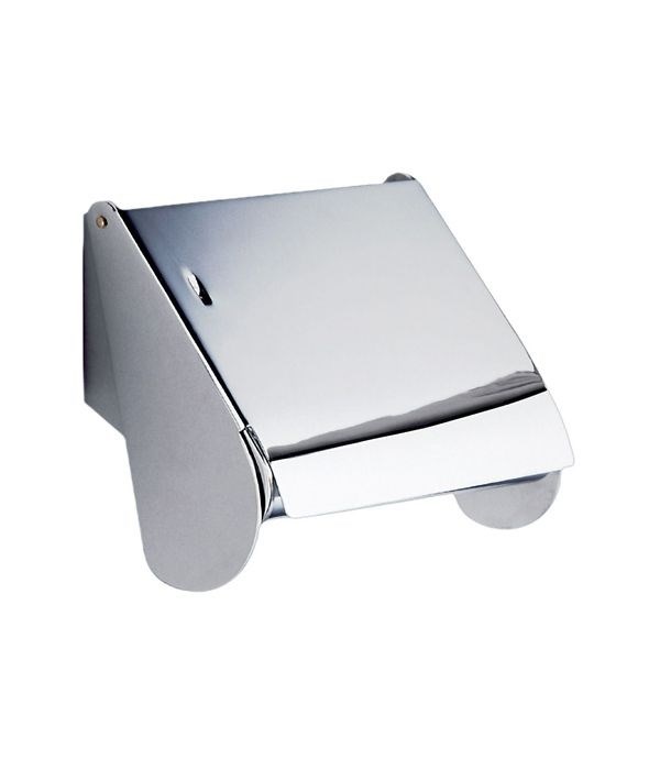 Toalettpappershållare B440k Med Lock Blank, Krom
