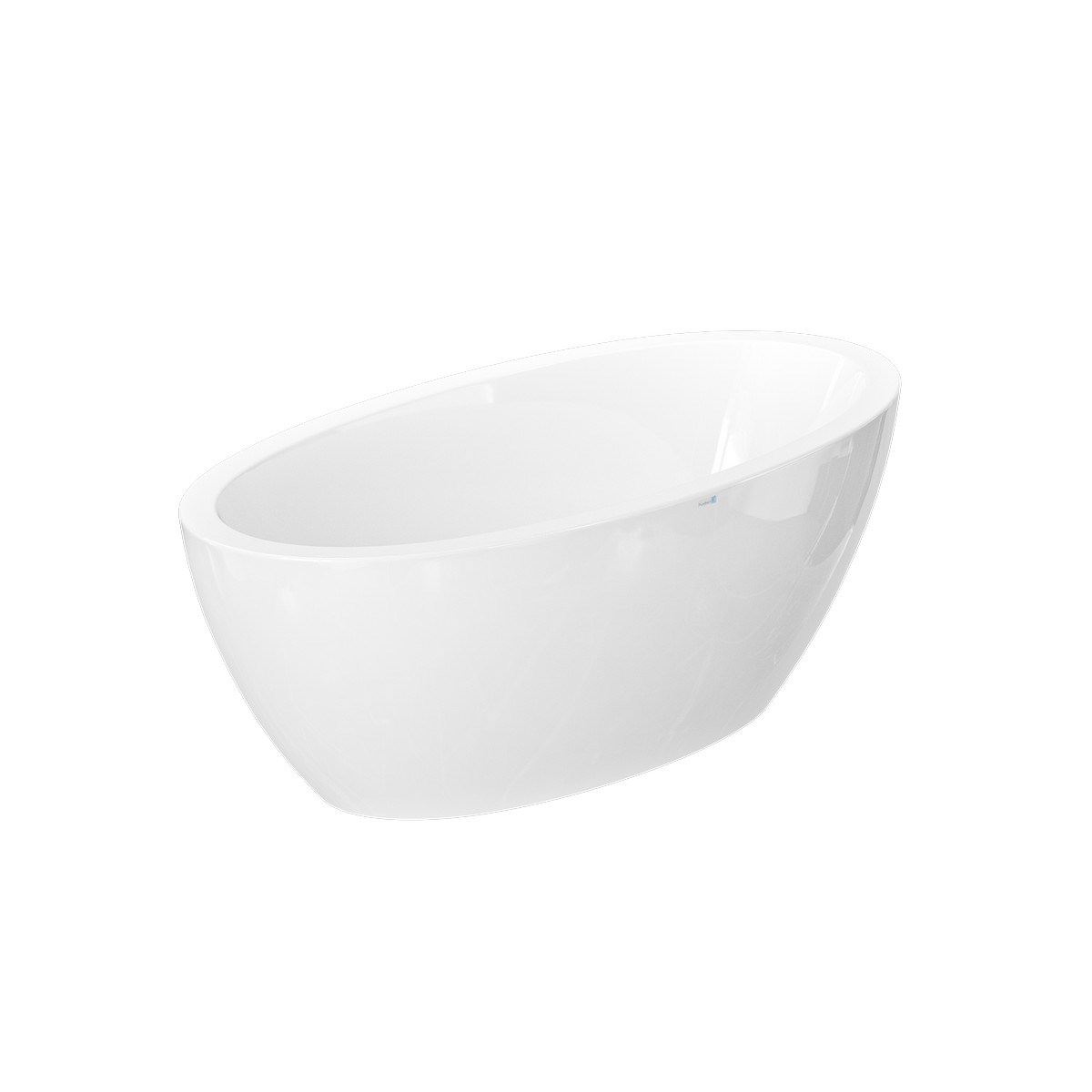 Fristående Badkar Gullholmen Lucite, 170cm, Dubbel