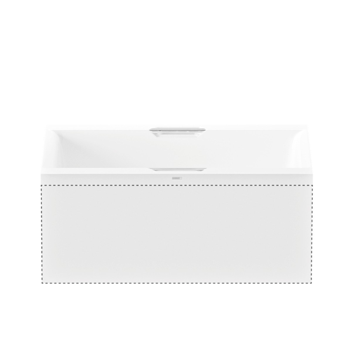 Frontpanel Höllviken Norduritakryl, 125cm