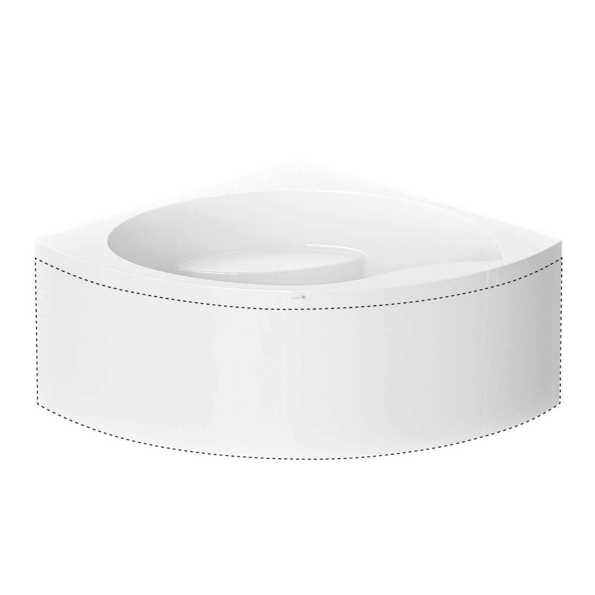 Frontpanel Glimminge Norduritakryl, 137cm