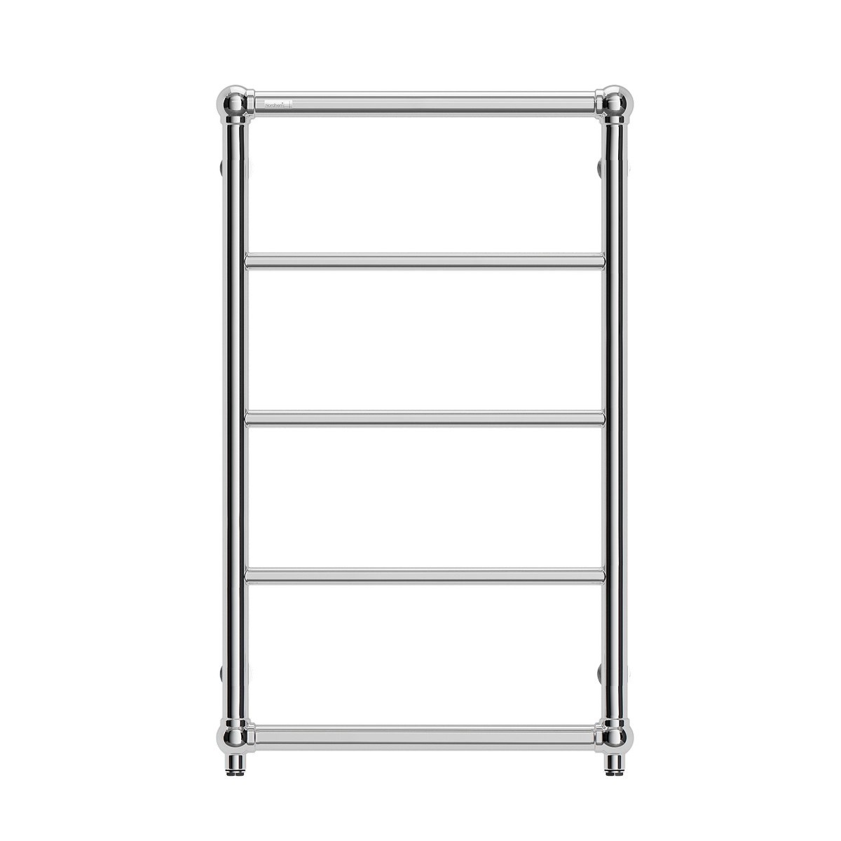 Handdukstork Ekenäs Kombi, 141/80w, 500x800mm, Blank, Krom