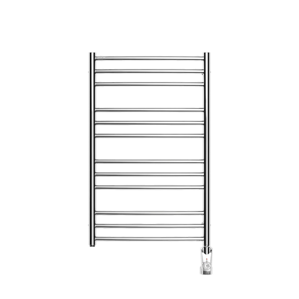 Handdukstork Läckö Med Booster El, 150w, 500x910mm, Blank, Krom