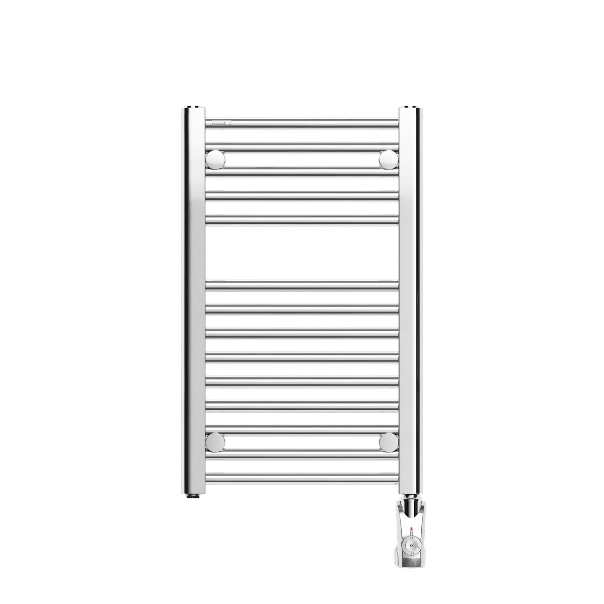 Handdukstork Sofiero Med Booster El, 150w, 400x770mm, Blank, Krom