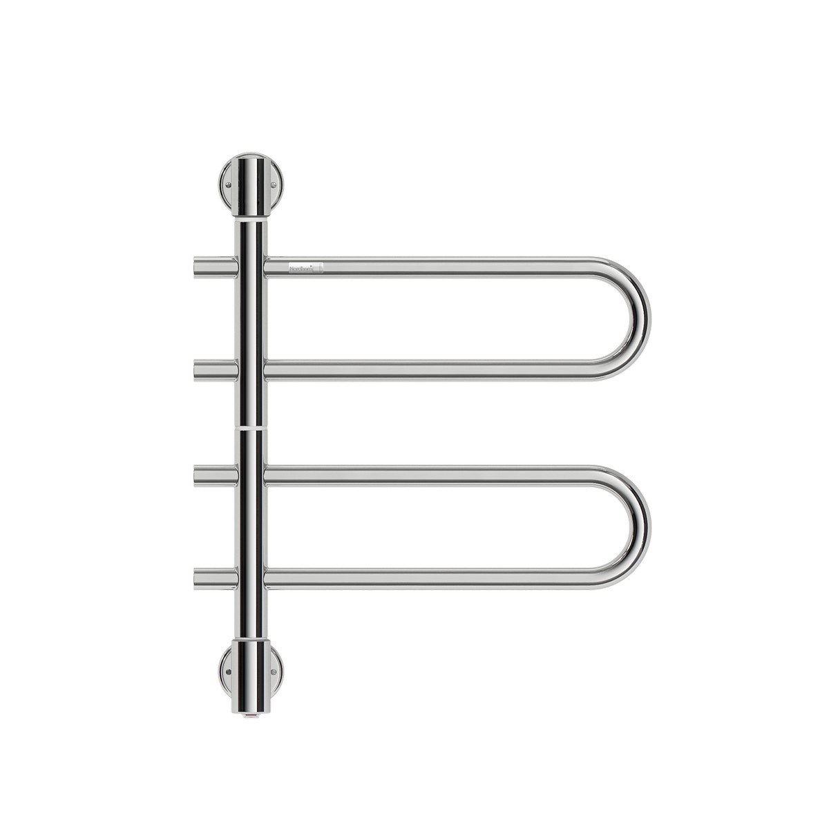 Handdukstork Vaxholm El, 32w, 540x440mm, Blank, Krom