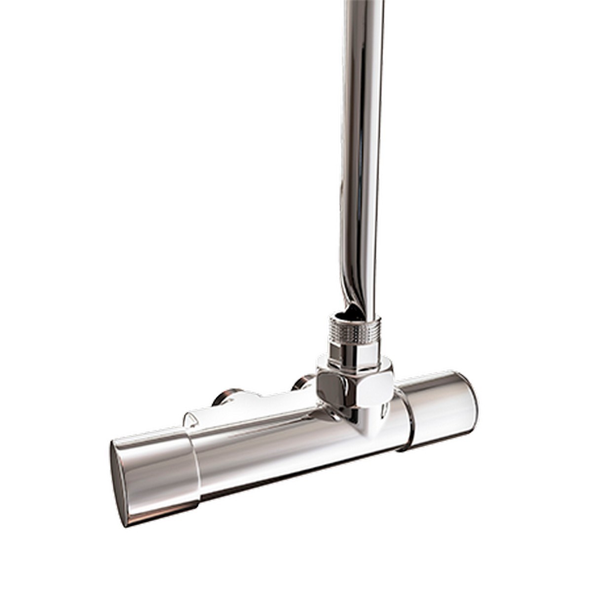 Vattenventil Vinklad 40mm, Höger, Blank, Krom