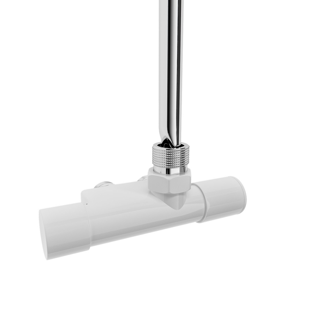 Vattenventil Vinklad 40mm, Höger, Vit