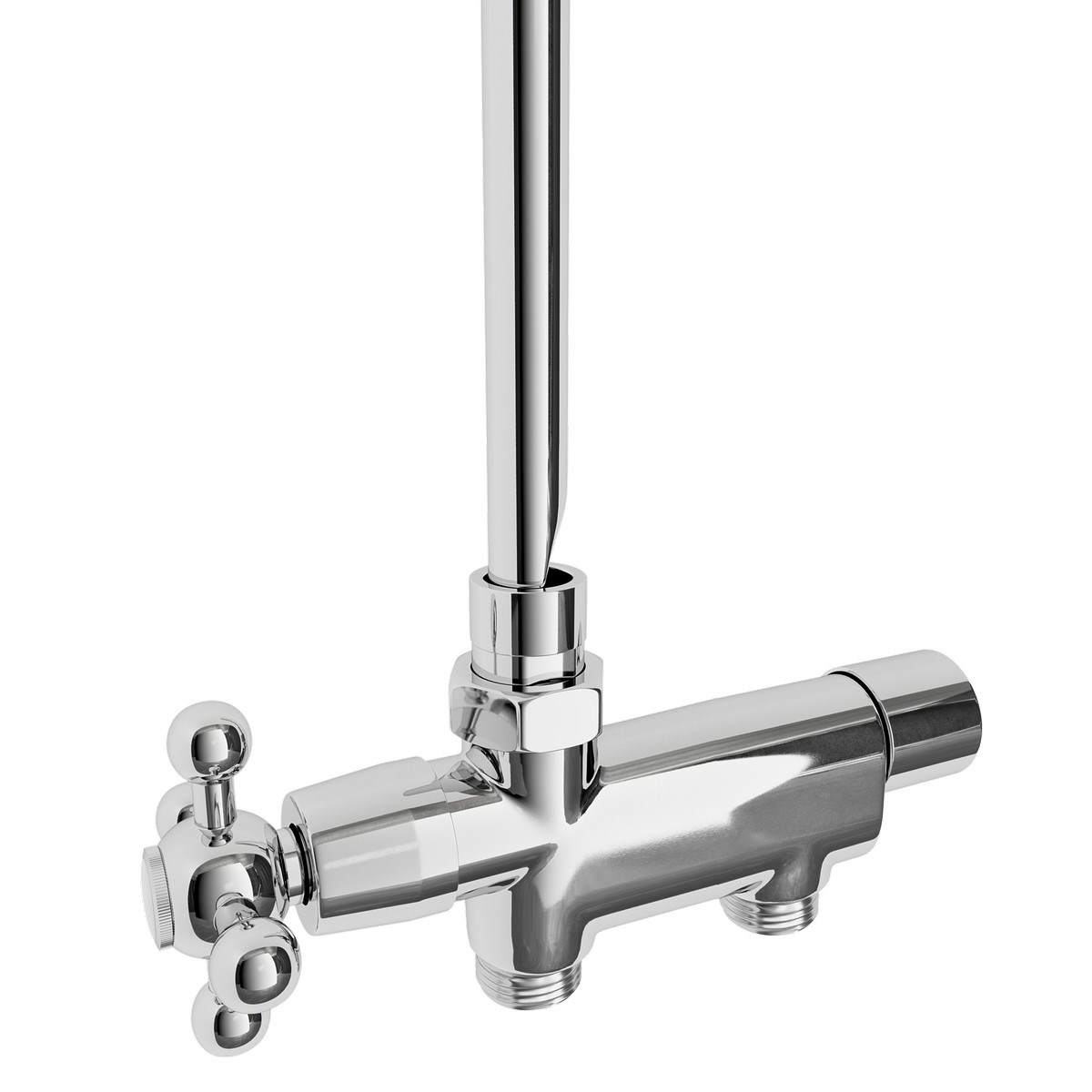 Vattenventil Classic 60mm, Blank, Krom