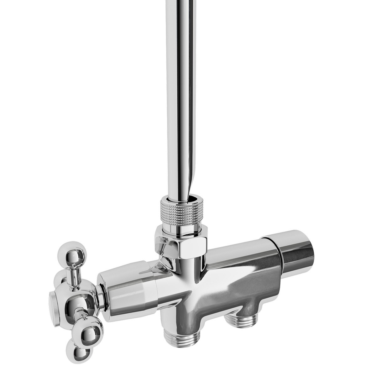 Vattenventil Classic 40mm, Blank, Krom