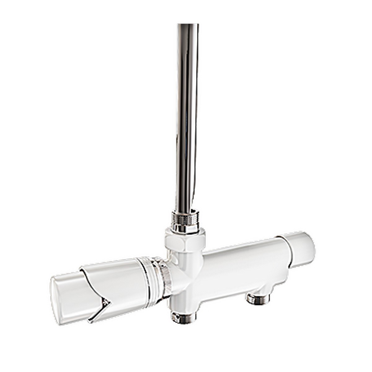 Vattenventil Termostat 60mm, Vit