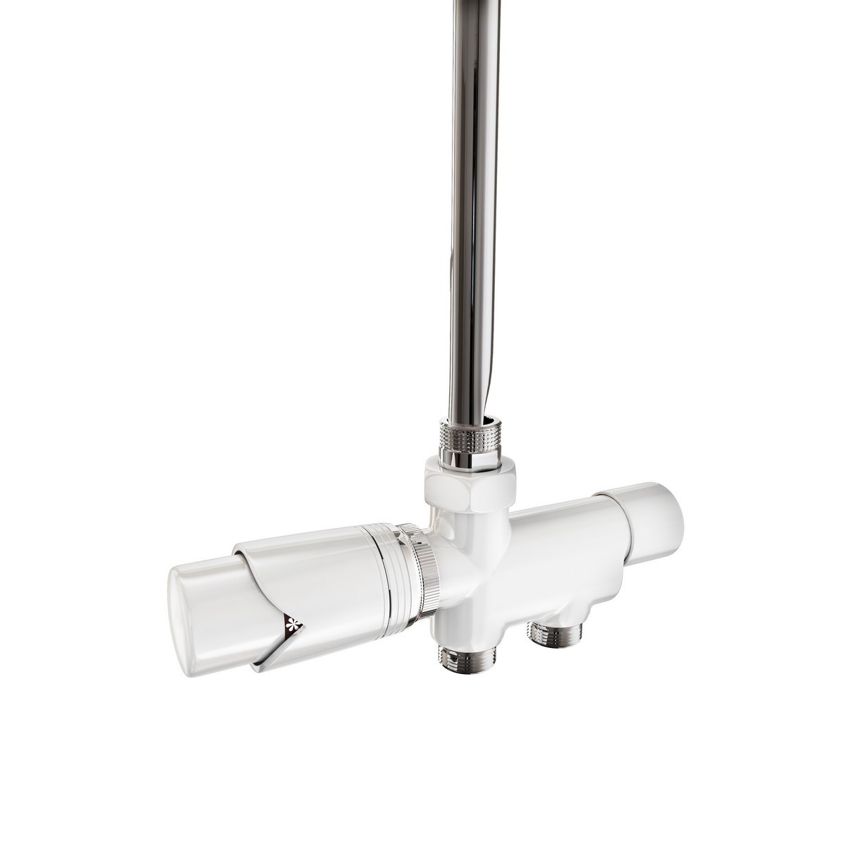 Vattenventil Termostat 40mm, Vit