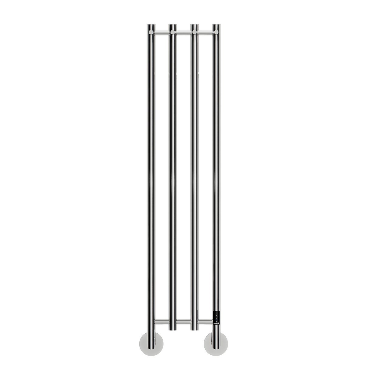 Handdukstork Viberg El, 70w, 330x1230mm, Blank, Krom