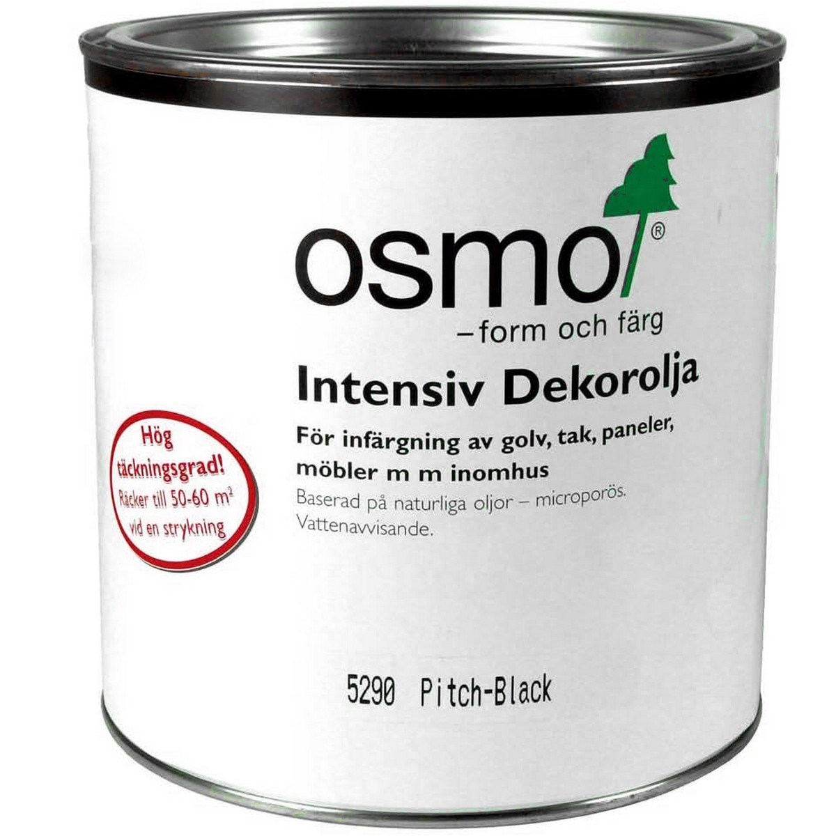Dekorolja Intensiv 5290 Svart, 0.75L