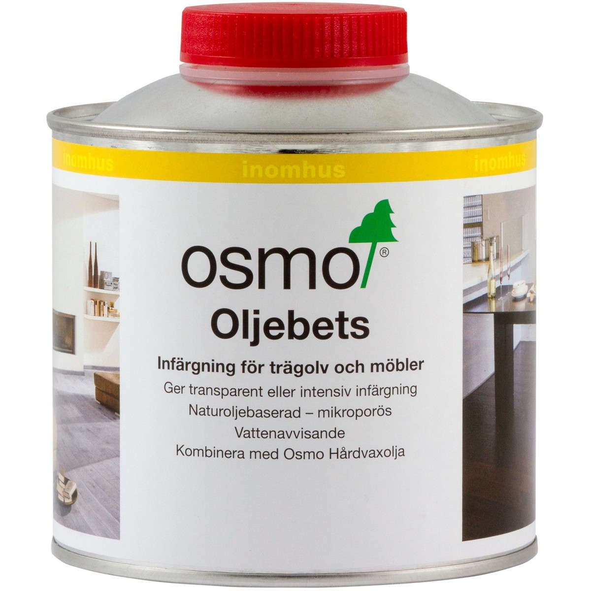 Oljebets 3501 Vit, 0.5L