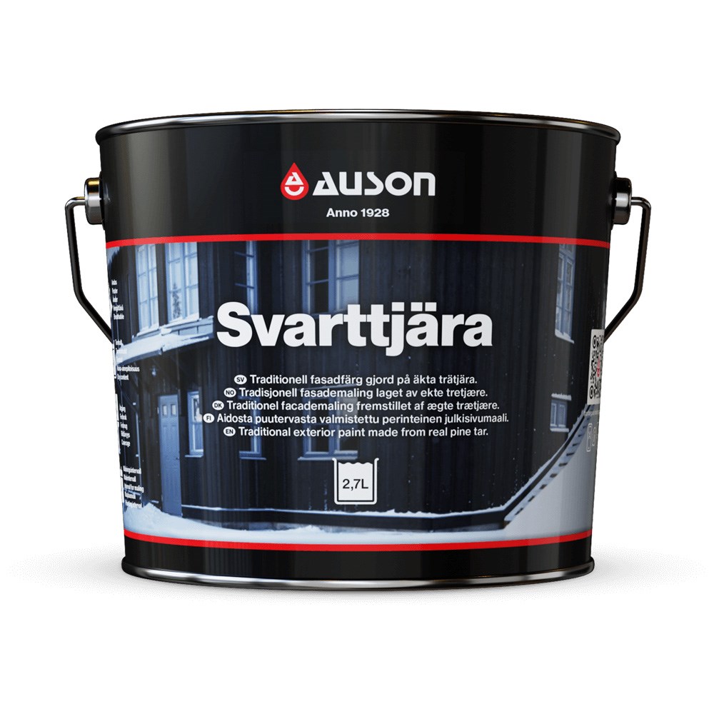 Tjärfärg Svarttjära