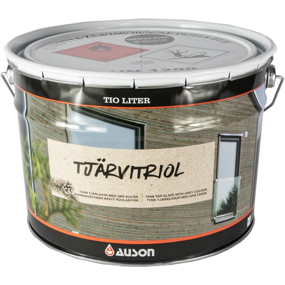 Tjärlasyr Grå, 10L