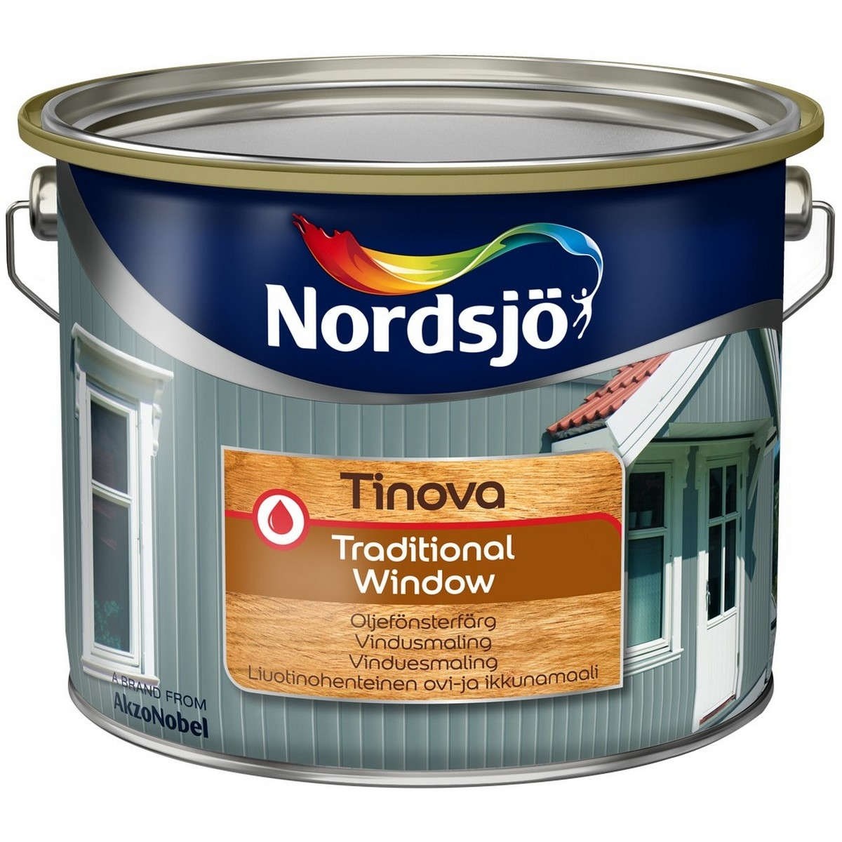 Fönsterfärg Tinova Traditional Window White, 2.5L