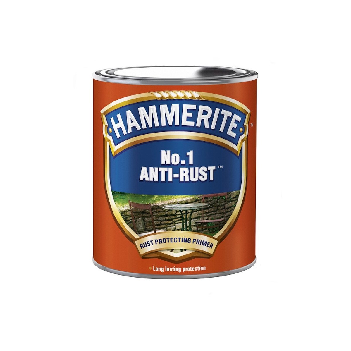 Grundfärg No1. Anti-rust Rust, Brown, 0.25L
