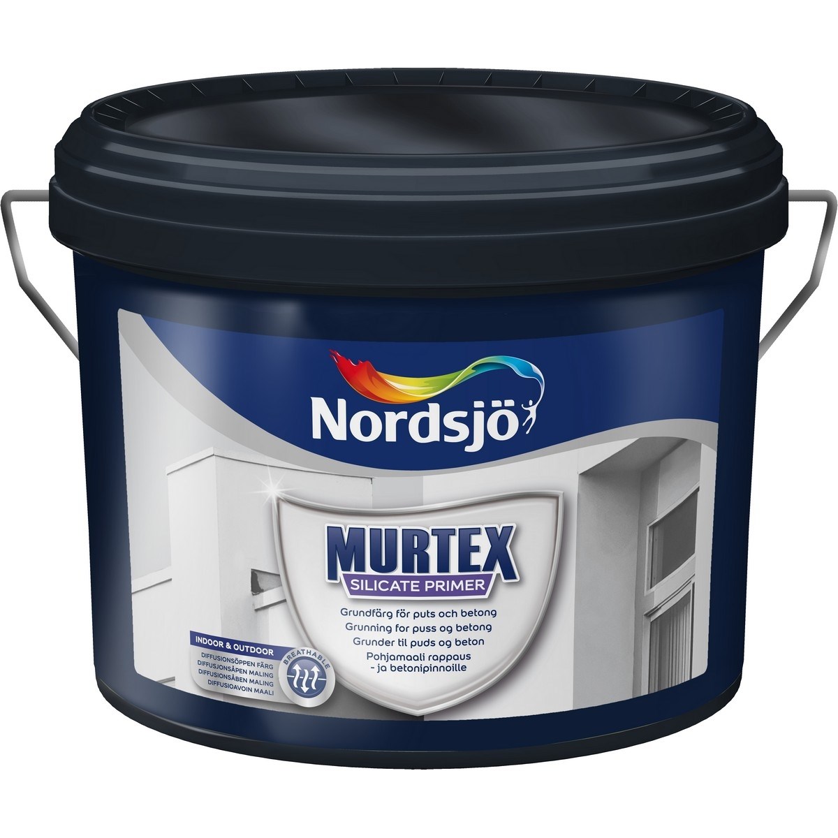 Puts Och Betonggrundfärg Murtex Silicate Primer 10L